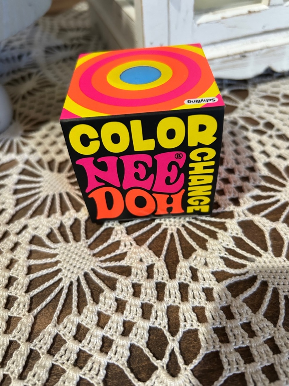 Blue NEE DOH Color Change Colorful Ball